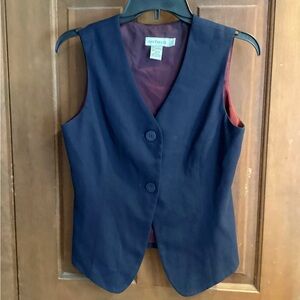 Ann Taylor Deep Blue Vest